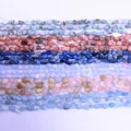 Garnet Aquamarine Blue Turquoise Tourmaline Lolite Citrine Kyanite Larimar Rhodochrosite Freeform Natural Stone Tumble Nugget