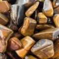 5-7mm Natural Gemstone Tiger Eye Quartz Tumbled Crystal Healing Stone Chips Gravel Bulk Wholesale for Home Fish Tank Decoration