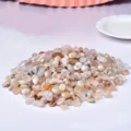 Cherry Agate (Flower Agate) chips, 5–9 mm