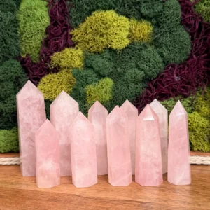 Rose Quartz Crystal Tower - Piece No. 4