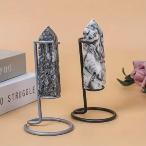Metal Base Bracket for Crystal Column and Hexagonal Column Display